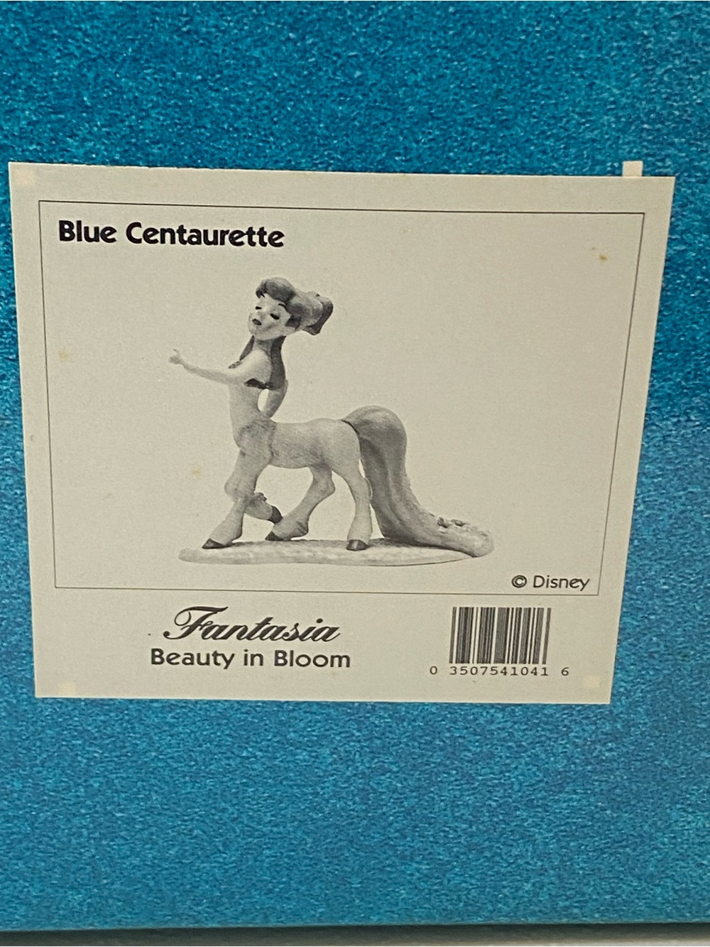 WDCC Fantasia Blue Centaurette Figurine  Beauty in Bloom Disney COA Box - Picture 13 of 13